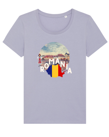 Romania Brasov etno logo Lavender