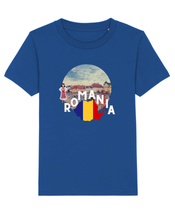 Romania Brasov etno logo Majorelle Blue