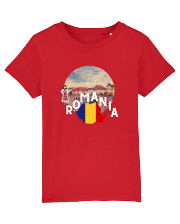 Romania Brasov etno logo Red