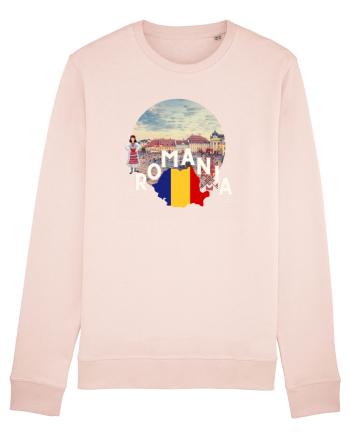 Romania Brasov etno logo Candy Pink