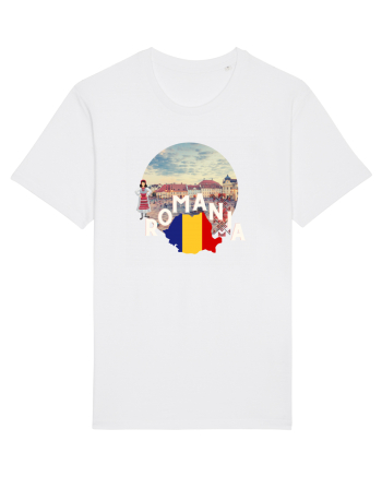 Romania Brasov etno logo White