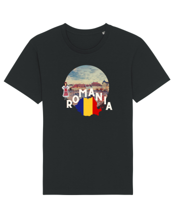 Romania Brasov etno logo Black