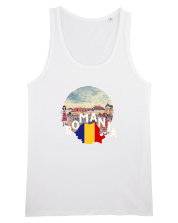 Romania Brasov etno logo White