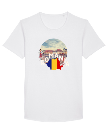 Romania Brasov etno logo White