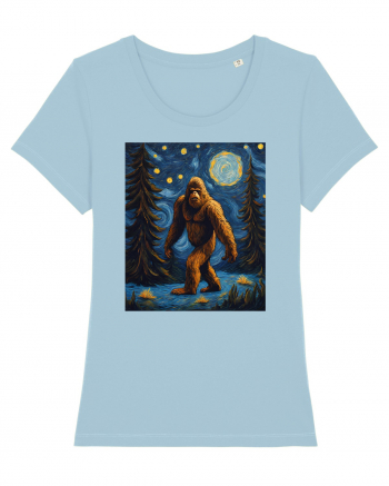 Stary Night Bigfoot Sky Blue