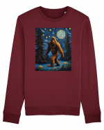 Stary Night Bigfoot Bluză mânecă lungă Unisex Rise