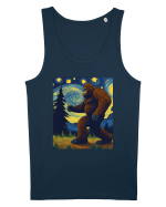 Stary Night Bigfoot Maiou Bărbat Runs