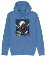 Stary Night Bigfoot Hanorac cu fermoar Unisex Connector