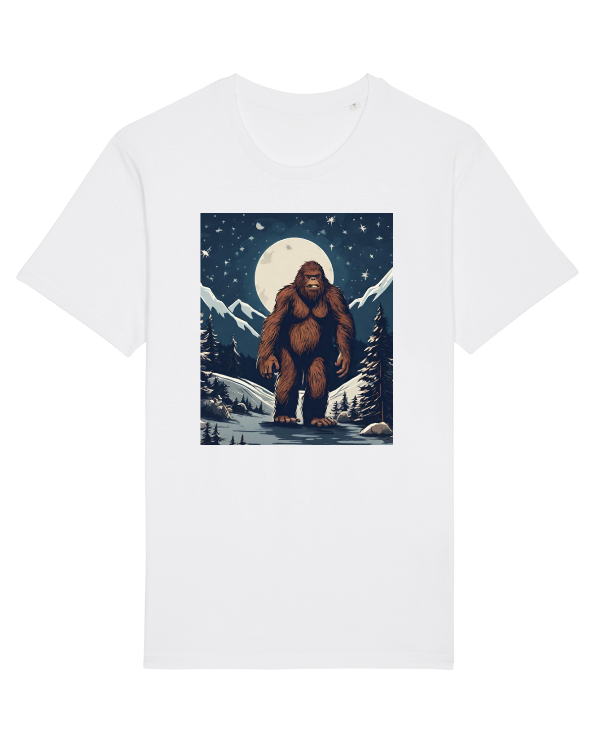 Tricou mânecă scurtă Unisex Rocker White