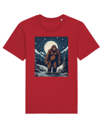 Stary Night Bigfoot Tricou mânecă scurtă Unisex Rocker