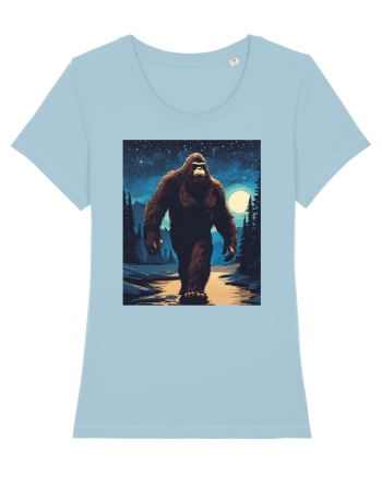 Stary Night Bigfoot Sky Blue