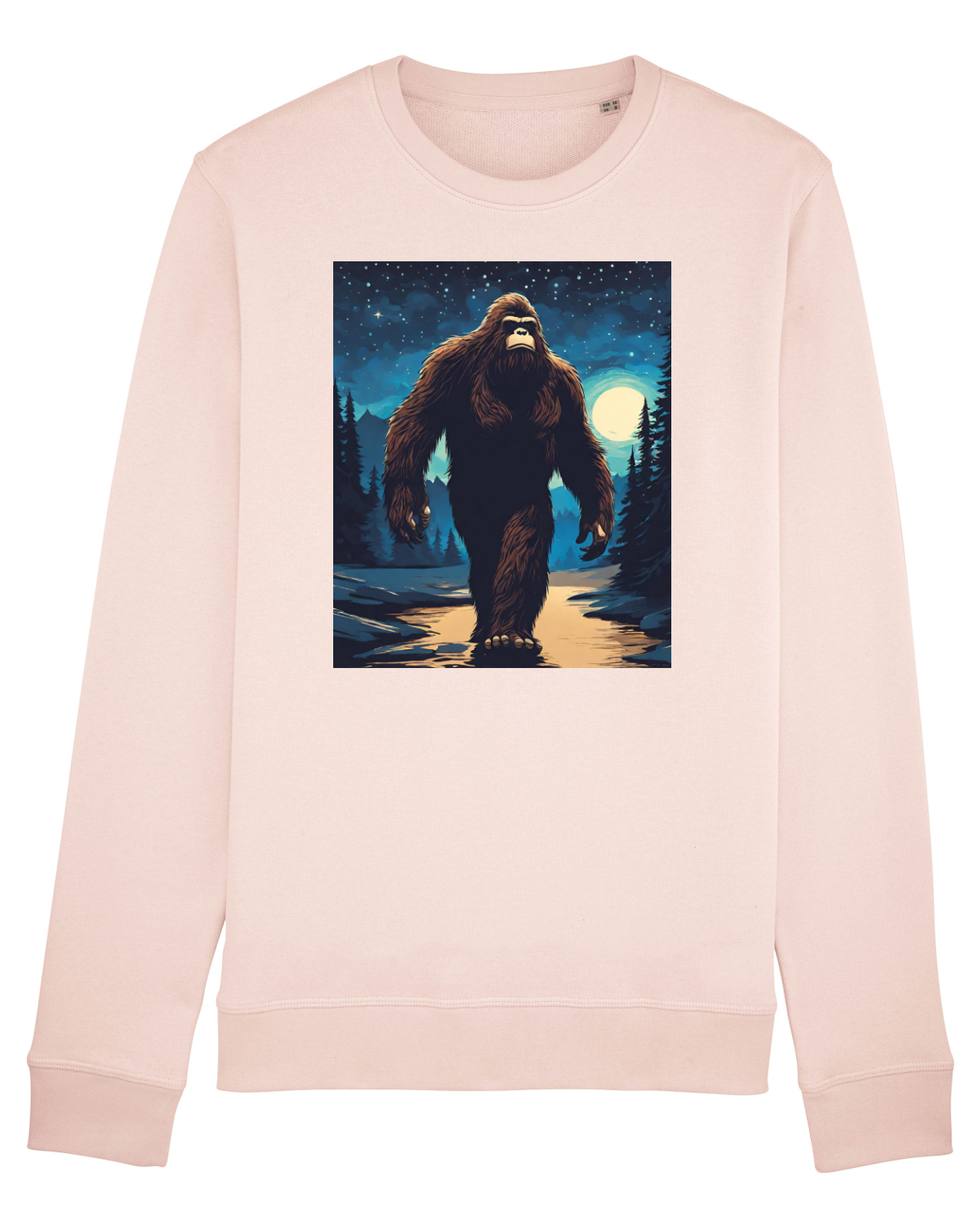 Bluză mânecă lungă Unisex Rise Candy Pink