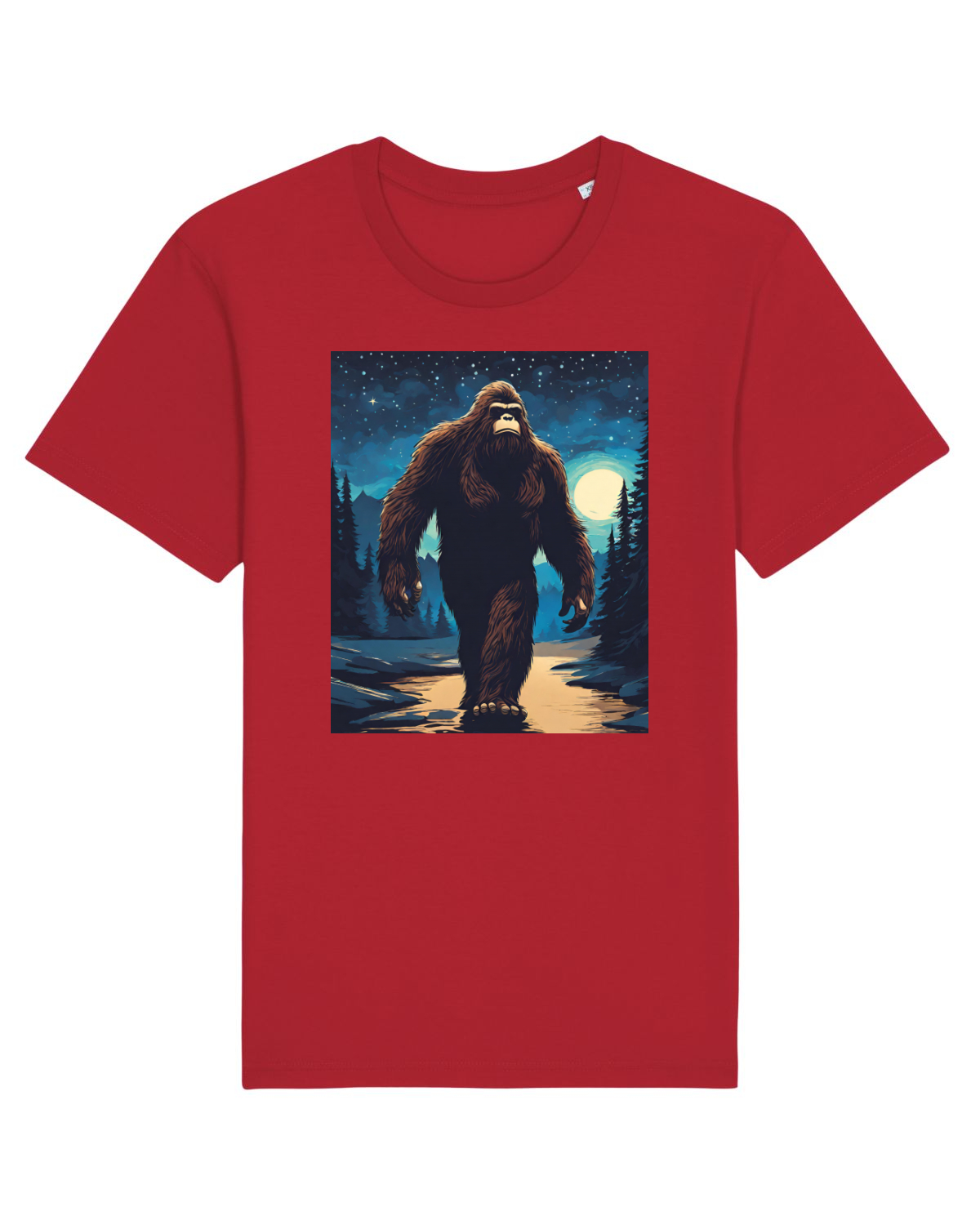 Tricou mânecă scurtă Unisex Rocker Red