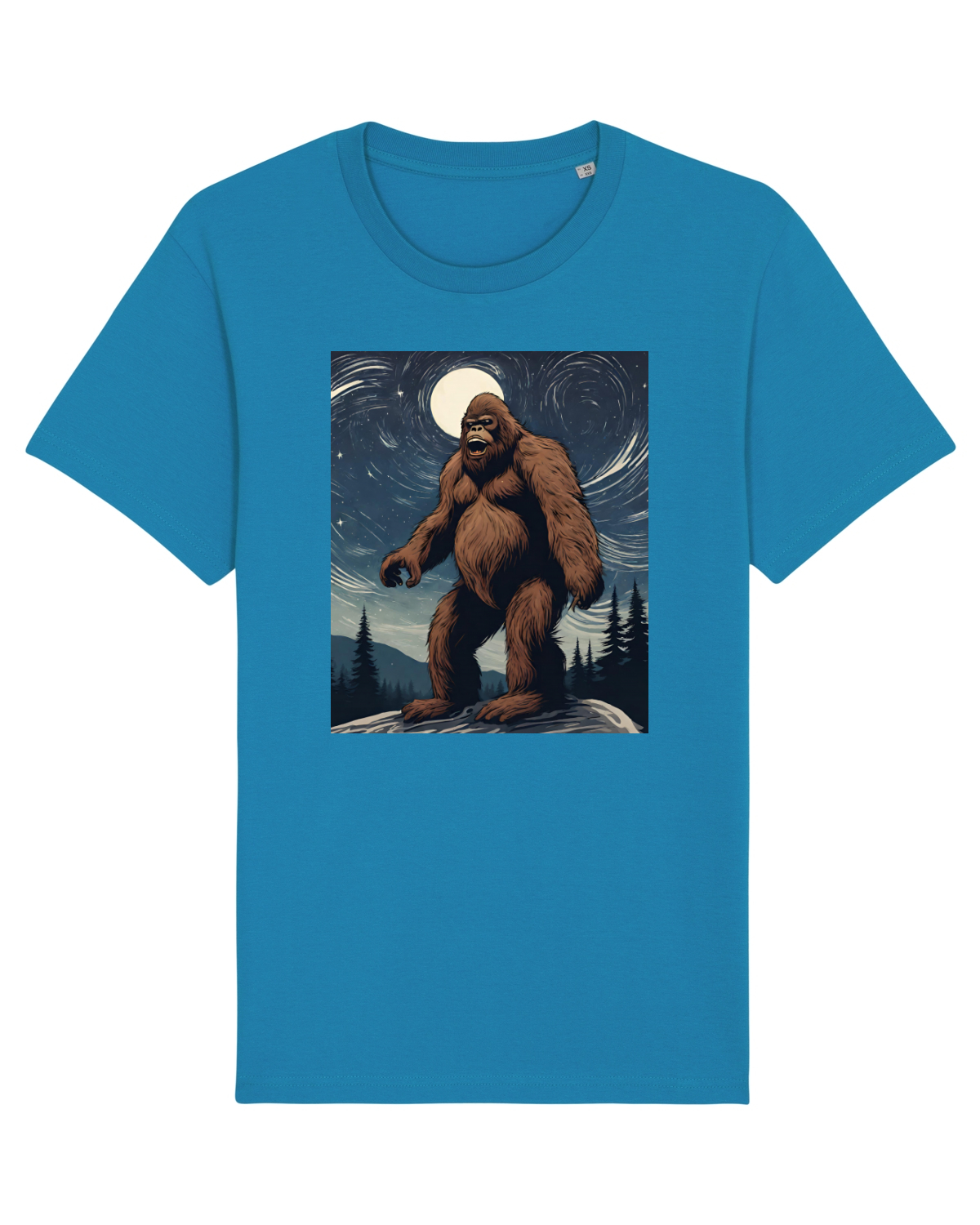 Tricou mânecă scurtă Unisex Rocker Azur