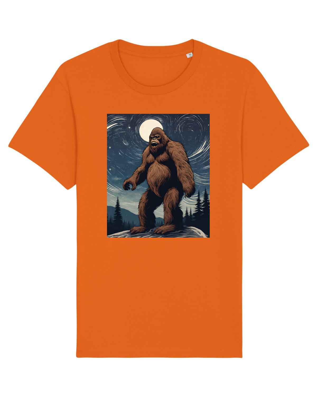 Tricou mânecă scurtă Unisex Rocker Bright Orange
