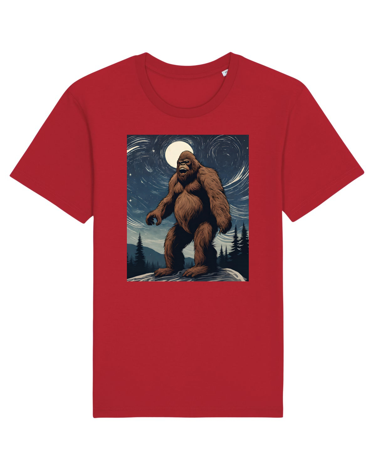 Tricou mânecă scurtă Unisex Rocker Red