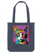 Pop Art  Cat Sacoșă textilă