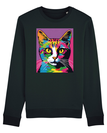 Pop Art  Cat Black