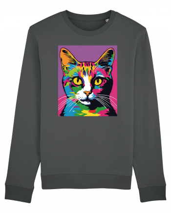 Pop Art  Cat Anthracite