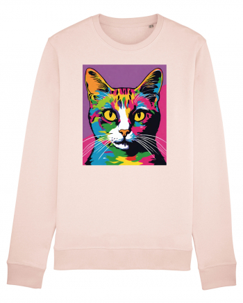 Pop Art  Cat Candy Pink