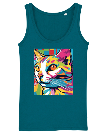 Pop Art  Cat Ocean Depth