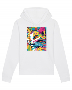 Pop Art  Cat Hanorac Unisex Drummer