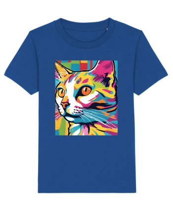 Pop Art  Cat Majorelle Blue