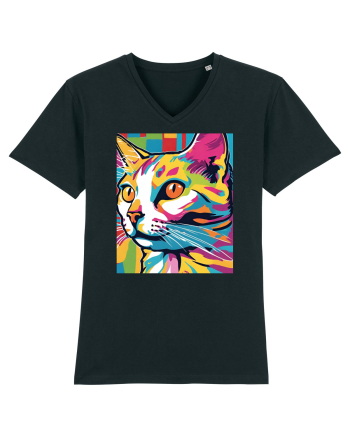 Pop Art  Cat Black