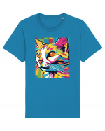 Pop Art  Cat Tricou mânecă scurtă Unisex Rocker