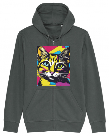 Pop Art  Cat Anthracite