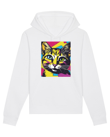 Pop Art  Cat White