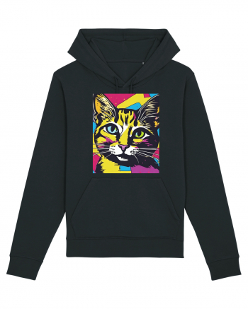 Pop Art  Cat Black