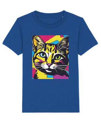 Pop Art  Cat Majorelle Blue