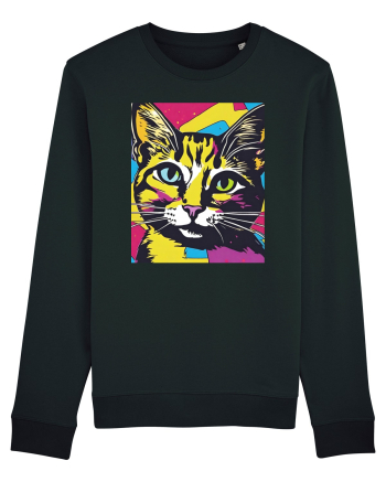 Pop Art  Cat Black