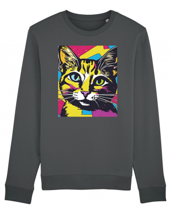 Pop Art  Cat Anthracite