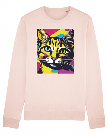 Pop Art  Cat Candy Pink