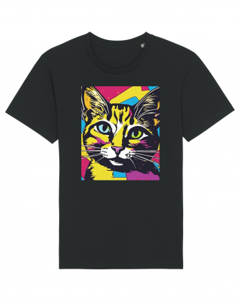 Pop Art  Cat Black