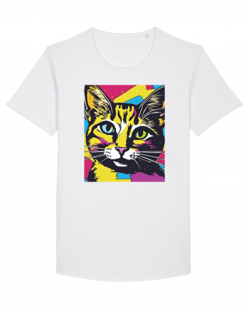 Pop Art  Cat White