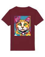 Pop Art  Cat Tricou mânecă scurtă  Copii Mini Creator