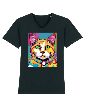 Pop Art  Cat Black