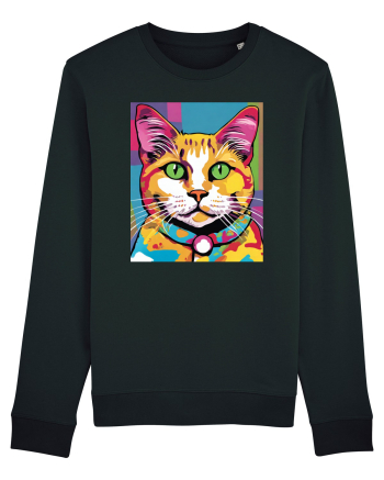 Pop Art  Cat Black