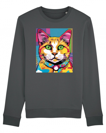 Pop Art  Cat Anthracite