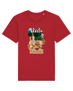 Brasov I love Romania Tricou mânecă scurtă Unisex Rocker