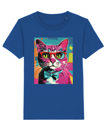 Pop Art  Cat Majorelle Blue