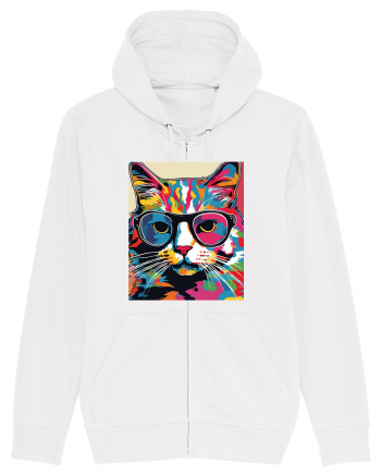 Pop Art  Cat White