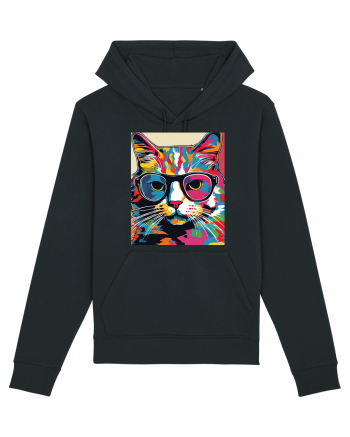 Pop Art  Cat Black