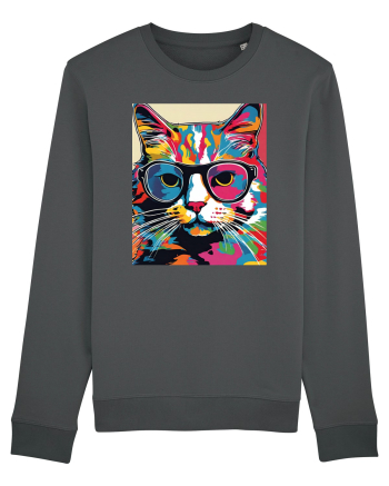 Pop Art  Cat Anthracite