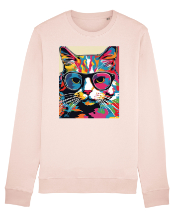 Pop Art  Cat Candy Pink