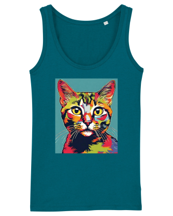 Pop Art  Cat Ocean Depth