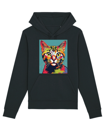 Pop Art  Cat Black